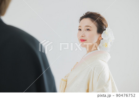 白無垢　綿帽子 90476752