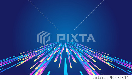 並ぶ 線 罫 90479314