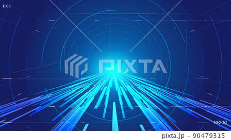 並ぶ 線 罫 90479315