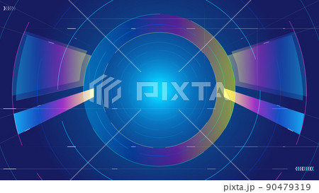 隧道 洞門 トンネル 90479319