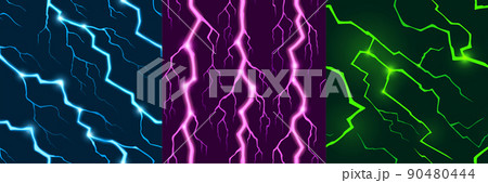 Game textures with electric lightnings 90480444