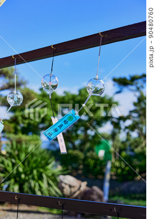 姶良神社（鹿児島県姶良市脇元）　夏の風物詩　風鈴 90480760