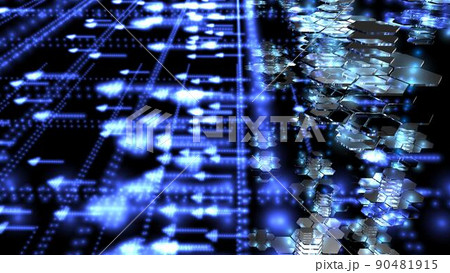 データストレージを防御するファイヤーウォール。サイバー空間での電子戦。 データストレージを防御するファイヤーウォール。サイバー空間での電子戦。 90481915