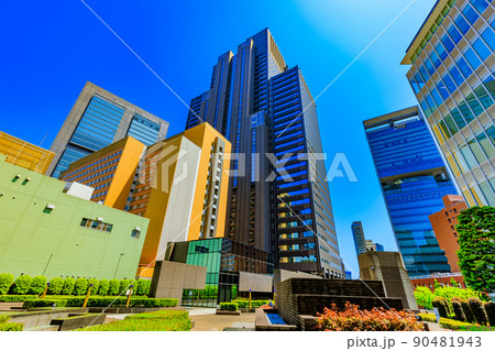東京 渋谷区代々木の都市風景 新宿マインズタワー 東京 渋谷区代々木の都市風景 新宿マインズタワー 90481943