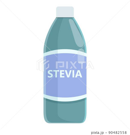 Stevia bottle icon cartoon vector. Vegan food. Milk seed Stevia bottle icon cartoon vector. Vegan food. Milk seed 90482558