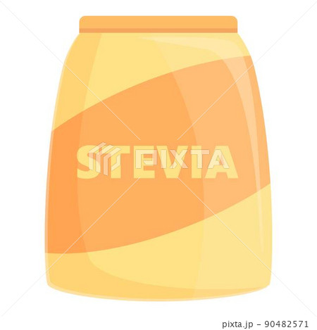 Stevia sack icon cartoon vector. Food vegan. Artificial protein 90482571