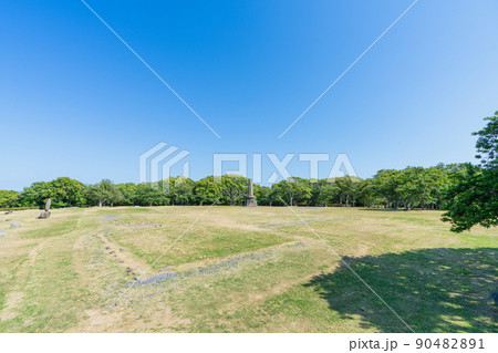 《佐賀県》名護屋城・名護屋城本丸跡_唐津市 90482891