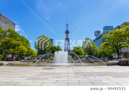 札幌 テレビ塔 さっぽろ大通公園 札幌 テレビ塔 さっぽろ大通公園 90483535