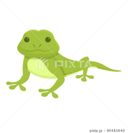 Salamander icon cartoon vector. Lizard animal. Reptile tribal 90483640