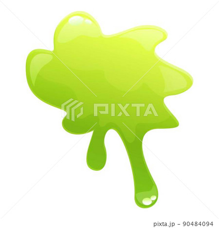 Blob slime icon cartoon vector. Drip splash. Paint splat Blob slime icon cartoon vector. Drip splash. Paint splat 90484094