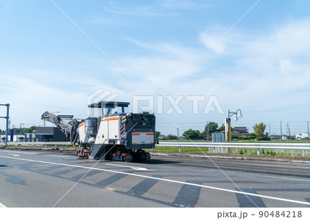 道路工事 路面削機 道路工事 路面削機 90484218