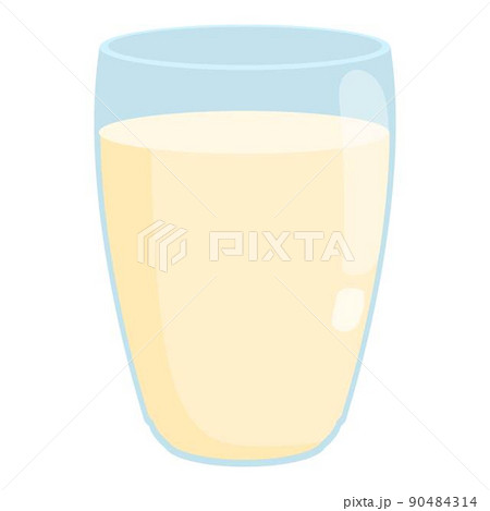 Soy milk icon cartoon vector. Vegetable drink. Vegan food Soy milk icon cartoon vector. Vegetable drink. Vegan food 90484314