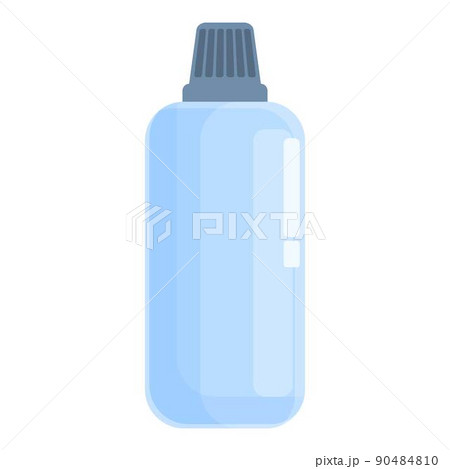 Vaper liquid bottle icon cartoon vector. Vape electronic. Coil smoke 90484810