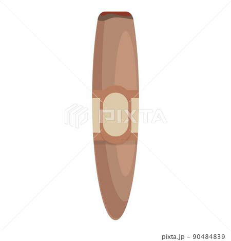 Cigar tabacco icon cartoon vector. Smoke pack. Carton health 90484839