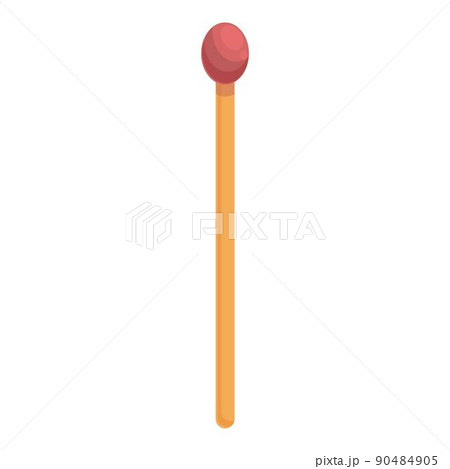 Matchbox stick icon cartoon vector. Cigar smoke. Box nicotine 90484905