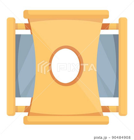 Cigar gold cutter icon cartoon vector. Cigarette smoke. Nicotine pack 90484908