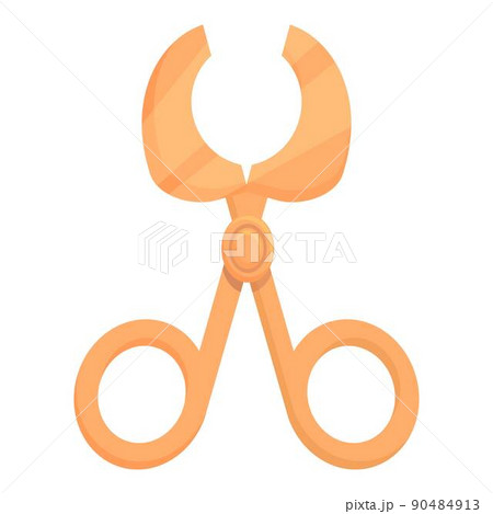Cigar scissors icon cartoon vector. Cigarette smoke. Nicotine pipe Cigar scissors icon cartoon vector. Cigarette smoke. Nicotine pipe 90484913