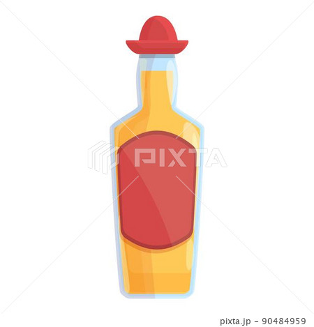 Tequila vodka icon cartoon vector. Shot glass. Mexican alcohol Tequila vodka icon cartoon vector. Shot glass. Mexican alcohol 90484959