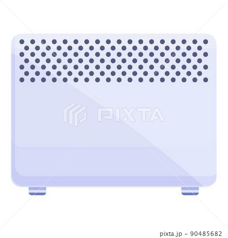 Central convector icon cartoon vector. Electric radiator. Room heat 90485682