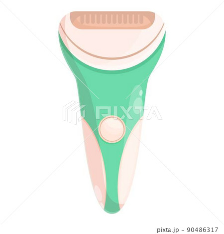 Cosmetic shaver icon cartoon vector. Body beauty. Skin hair removal 90486317