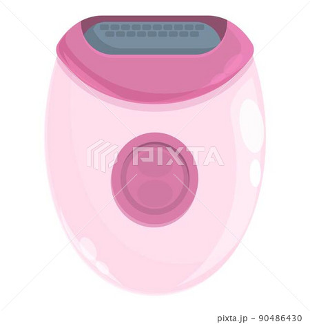 Skin body epilation icon cartoon vector. Laser treatment. Cream removal 90486430