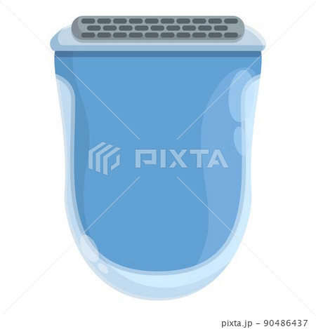 Skin shaver icon cartoon vector. Hair epilation. Body beauty 90486437