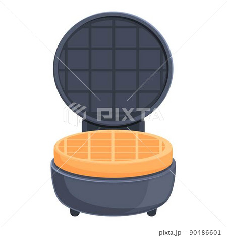 Grill waffle maker icon cartoon vector. Iron machine. Cooker house Grill waffle maker icon cartoon vector. Iron machine. Cooker house 90486601