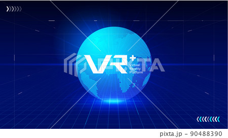 バーチャル 仮想 大地 90488390
