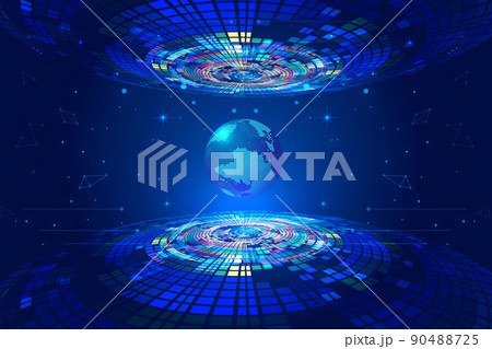 ホログラム ワールド 世界 90488725