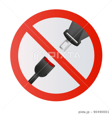 Seat Belt icon isolated on white background. Safety of movement on car, airplane. Protection driver and passengers. Fastened buckle symbol. Seat Belt icon isolated on white background. Safety of movement on car, airplane. Protection driver and passengers. Fastened buckle symbol. 90490001