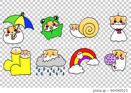 Hamster during the rainy season Hamster during the rainy season 90490025