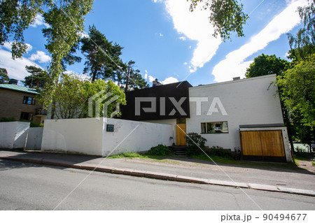 建築界の巨匠アルヴァ・アアルトの自宅 90494677