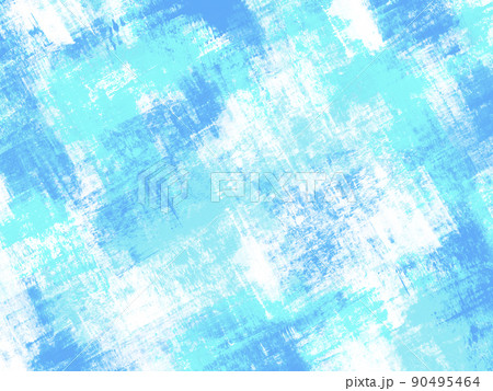 空の青と海の碧、きらめく夏色の背景アート 90495464