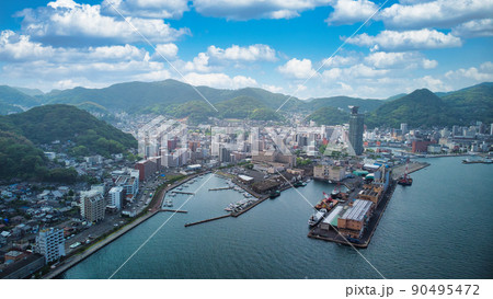 門司港 ドローン空撮 門司港 ドローン空撮 90495472
