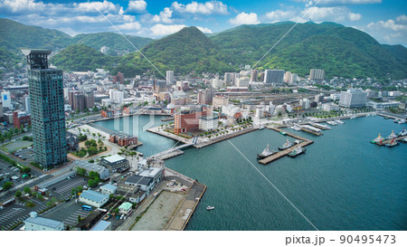 門司港　ドローン空撮 90495473