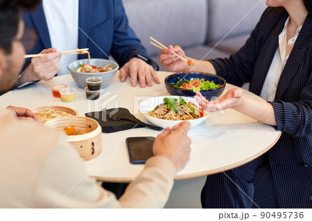 Asian Cuisine Business Lunch Asian Cuisine Business Lunch 90495736