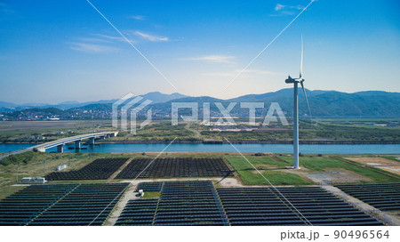 風力&太陽光発電 90496564