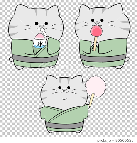 Yurukawa Sabatra 貓享受節日① 3 件套 90500553