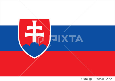 世界の国旗、スロバキア 90501272