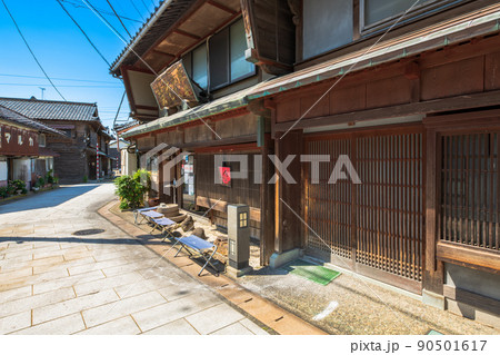 福井県 三国町の町並み 福井県 三国町の町並み 90501617