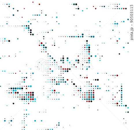 Falling Colorful Confetti On Blue Background Falling Colorful Confetti On Blue Background 90503115