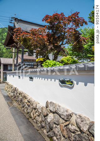 《岐阜県》郡上八幡の町並み 《岐阜県》郡上八幡の町並み 90504174