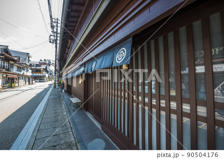 《岐阜県》郡上八幡の町並み 《岐阜県》郡上八幡の町並み 90504176