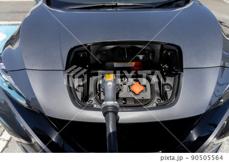 電気自動車　EV　充電　エコカー　SDGs 90505564