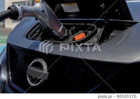電気自動車　EV　充電　エコカー　SDGs 90505570