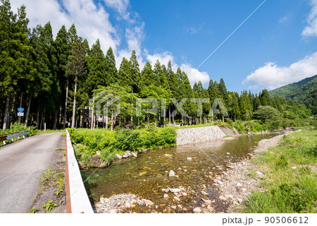 【国道157号】温見集落跡への入り口 【国道157号】温見集落跡への入り口 90506612