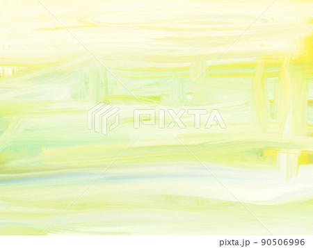 「oil」油絵の具のような塗りの背景・黄 「oil」油絵の具のような塗りの背景・黄 90506996