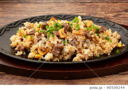 ステーキガーリックライス 90509244