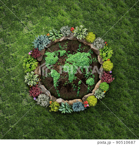 Earth Day Landscaping 90510687