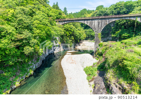 《大分県》出会橋・轟橋・杓子岩（であいばし・とどろいわ・しゃくしいわ） 90513214